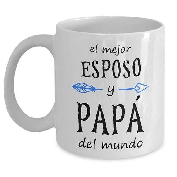 Taza de cerámica Imayem - El mejor esposo y papá del mundo